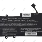 باتری لپ تاپ لنوو IdeaPad Yoga 710_L15L4PC2-L15M4PC2 Gimo Plus مشکی داخلی-53 وات ساعت - Image 3