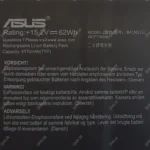 باتری لپ تاپ ایسوس ROG Strix GL503 داخلی-اورجینال - Image 3