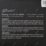 باتری لپ تاپ ایسوس TUF Gaming FX506-FX706_Type A_C41N1906 Gimo Plus مشکی-داخلی-48 وات ساعت - Image 3