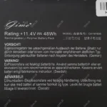 باتری لپ تاپ ایسوس TUF Gaming FX506-FX706_Type A_C41N1906 Gimo Plus مشکی-داخلی-48 وات ساعت - Image 3