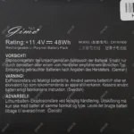 باتری لپ تاپ ایسوس TUF Gaming FX506-FX706_Type A_C41N1906 Gimo Plus مشکی-داخلی-48 وات ساعت - Image 3