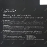 باتری لپ تاپ ایسوس ZenBook UX510UW_B31N1534_Gimo Plus مشکی داخلی-48 وات ساعت - Image 3