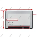 ال ای دی لپ تاپ ال جی 14.0 نازک مات 30 پین Full HD-IPS_315x186x5.2mm بدون جاپیچ برد پشت LED سوکت از پایین