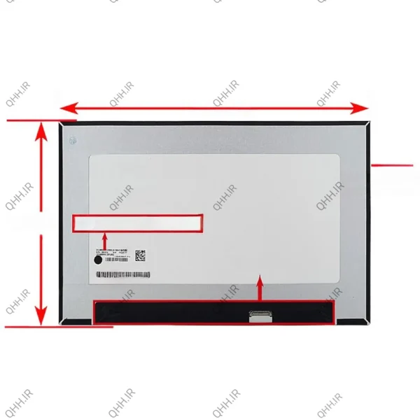 ال ای دی لپ تاپ ال جی 14.0 نازک مات 30 پین Full HD-IPS_315x186x5.2mm بدون جاپیچ برد پشت LED سوکت از پایین