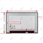 ال ای دی لپ تاپ ال جی 14.0 نازک مات 30 پین Full HD-IPS_315x186x5.2mm بدون جاپیچ برد پشت LED سوکت از پایین