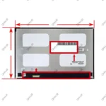 ال ای دی لپ تاپ 13.3 LG LP133WF5-SPD2 نازک مات 40 پین FHD-IPS-EDP-Touch بدون جاپیچ 299x178x4.2mm برد پشت LED سوکت چپ