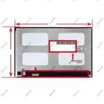 ال ای دی لپ تاپ 13.3 LG LP133WF5-SPD2 نازک مات 40 پین FHD-IPS-EDP-Touch بدون جاپیچ 299x178x4.2mm برد پشت LED سوکت چپ