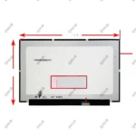 ال ای دی لپ تاپ 15.6 AUO B156HAK02.3_Touch نازک مات 40 پین FHD-EDP بدون جاپیچ 350x216x3.2mm برای دل