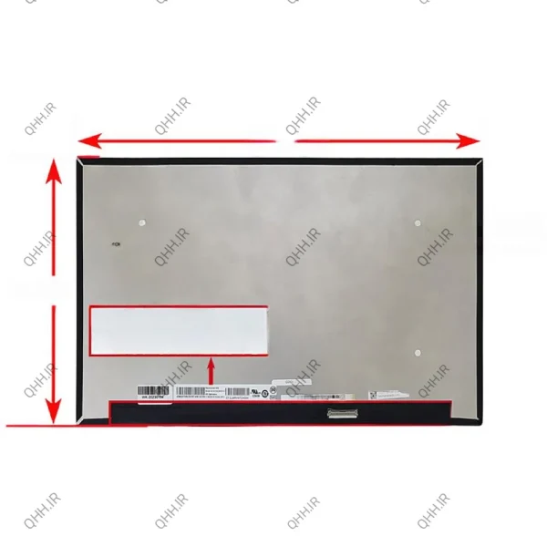 ال ای دی لپ تاپ 15.6 AUO B156ZAN03.6 نازک مات 40 پین UHD-4K-EDP-60Hz بدون جاپیچ 351x216x2.4mm برد پشت LED