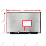 ال ای دی لپ تاپ 15.6 AUO B156HAN12.H_Grade A نازک مات 40 پین FHD-165HZ بدون جاپیچ 350x216x2.6mm