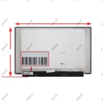 ال ای دی لپ تاپ 15.6 BOE NE156FHM-NZ1 نازک مات 40 پین FHD-IPS-EDP-240HZ بدون جاپیچ 350x216x2.6mm