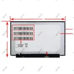 ال ای دی لپ تاپ 15.6 NT156FHM_New نازک مات 30 پین FHD بدون جا پیچ 350x216x3.2mm
