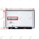 ال ای دی لپ تاپ 15.6 NT156WHM-T03_Grade A نازک براق 40 پین EDP-Touch بدون جاپیچ 350x216x3.2mm برای HP 15-DY