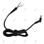 کابل آداپتور لپ تاپ اچ پی سر فیش آبی سوزن دار-سر کج سه سیم - Image 2