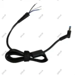کابل آداپتور لپ تاپ اچ پی سر فیش آبی سوزن دار-سر کج سه سیم - Image 2