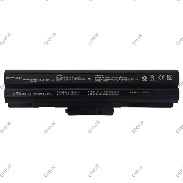 باتری لپ تاپ سونی BPS13 BPS21-6Cell مشکی