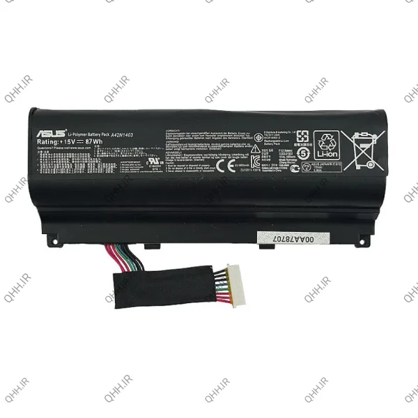 باتری لپ تاپ ایسوس ROG G751 داخلی-اورجینال