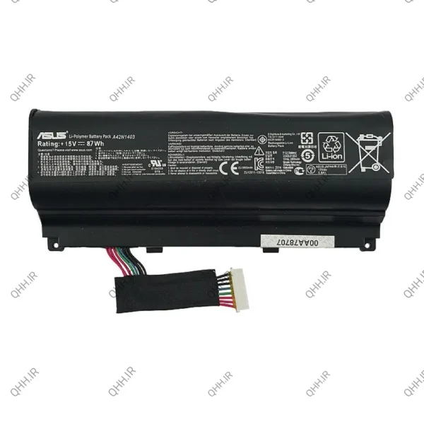 باتری لپ تاپ ایسوس ROG G751 داخلی-اورجینال