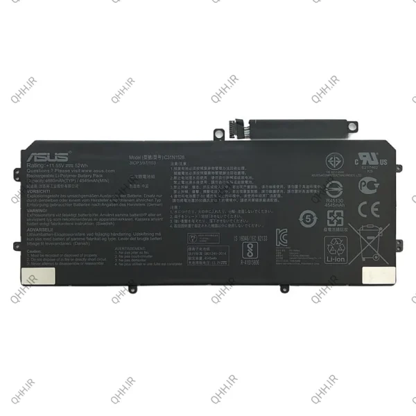 باتری لپ تاپ ایسوس ZenBook UX360_C31N1528 مشکی-داخلی اورجینال