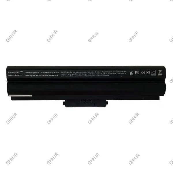 باتری لپ تاپ سونی BPS13 BPS21-6Cell Gimo Plus مشکی-49 وات ساعت