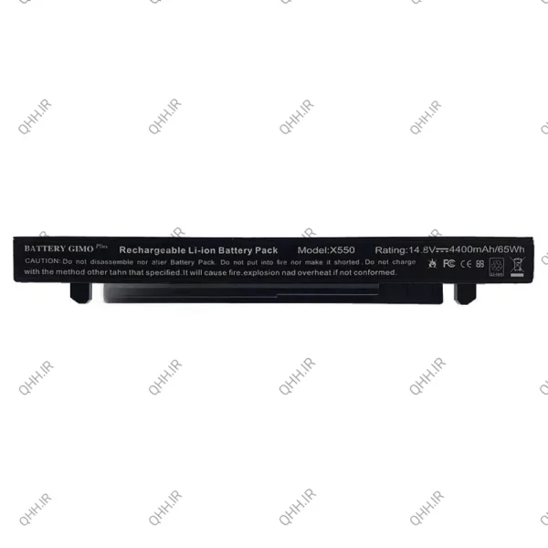 باتری لپ تاپ ایسوس X550-K550-8Cell Gimo Plus مشکی-63 وات ساعت