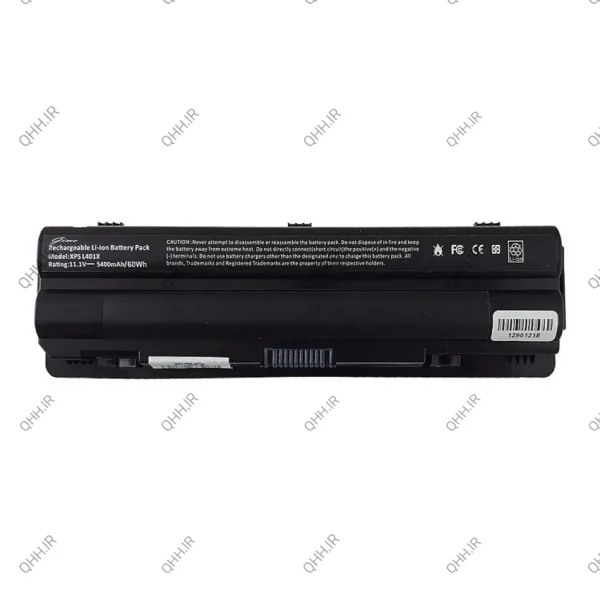 باتری لپ تاپ دل XPS L502-L501-9Cell مشکی-60 وات ساعت