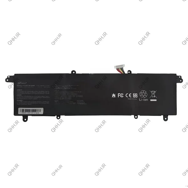 باتری لپ تاپ ایسوس ZebBook S13 UX392_C31N1821 Gimo Plus مشکی-داخلی-50 وات ساعت