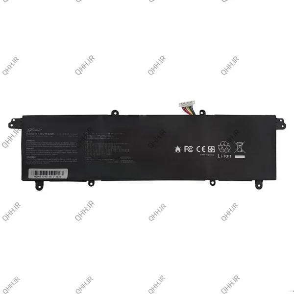 باتری لپ تاپ ایسوس ZebBook S13 UX392_C31N1821 Gimo Plus مشکی-داخلی-50 وات ساعت