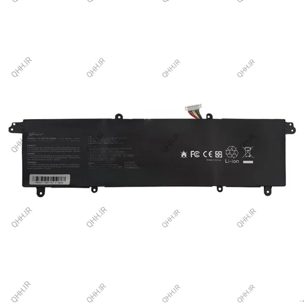 باتری لپ تاپ ایسوس ZebBook S13 UX392_C31N1821 Gimo Plus مشکی-داخلی-50 وات ساعت