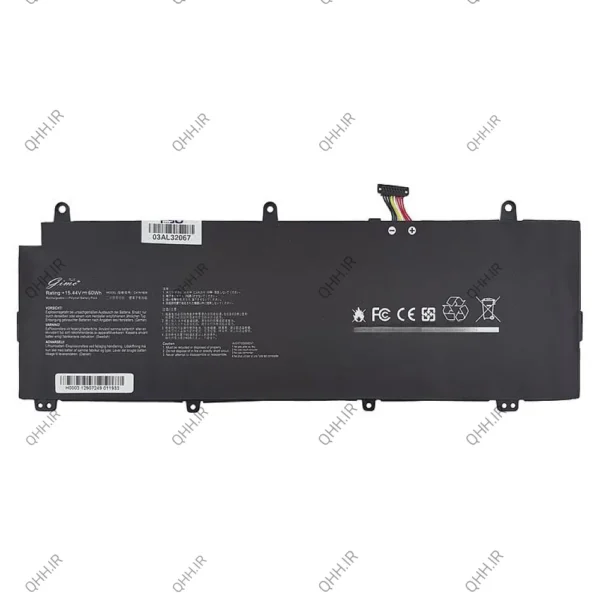 باتری لپ تاپ ایسوس ROG Zephyrus GX531G_C41N1828 Gimo Plus مشکی-داخلی-60 وات ساعت