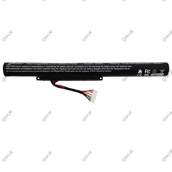 باتری لپ تاپ لنوو IdeaPad Z500-Z510 Gimo Plus مشکی-داخلی-3350 میلی آمپر ساعت