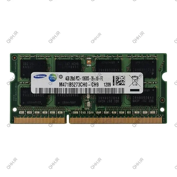 رم لپ تاپ 4 گیگ سامسونگ DDR3-1333-10600 MHZ 1.5V