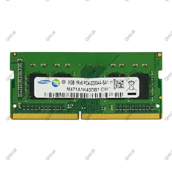 رم لپ تاپ 8 گیگ سامسونگ DDR4-3200 MHZ 1.2V