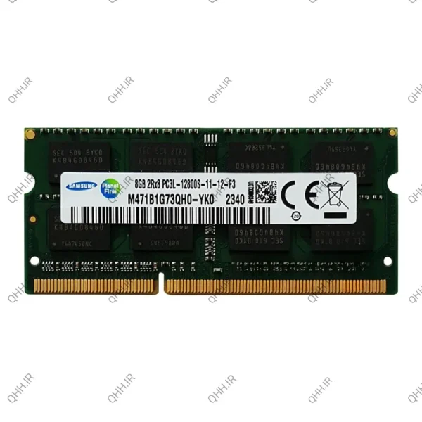 رم لپ تاپ 8 گیگ سامسونگ DDR3-PC3L 1600-12800 MHz 1.35V