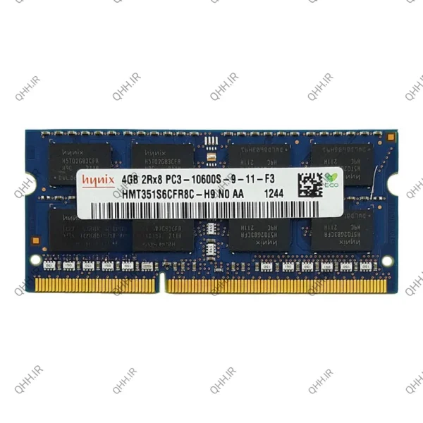 رم لپ تاپ 4 گیگ Hynix DDR3-1333-10600 MHZ 1.5V
