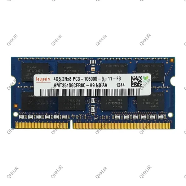 رم لپ تاپ 4 گیگ Hynix DDR3-1333-10600 MHZ 1.5V