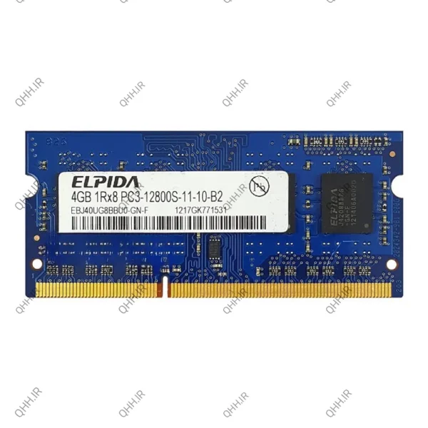 رم لپ تاپ 4 گیگ Elpida DDR3-1600-12800 MHZ 1.5V