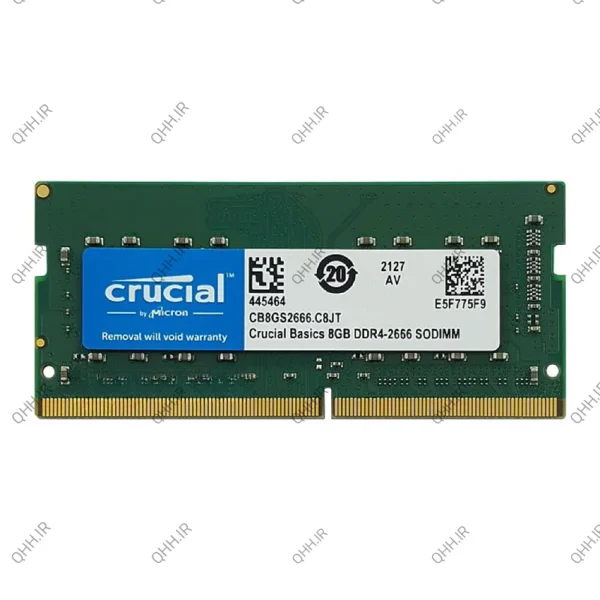 رم لپ تاپ 8 گیگ Crucial DDR4-2666 MHZ 1.2V