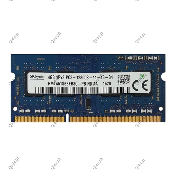 رم لپ تاپ 4 گیگ SK Hynix DDR3-1600-12800 MHZ 1.5V