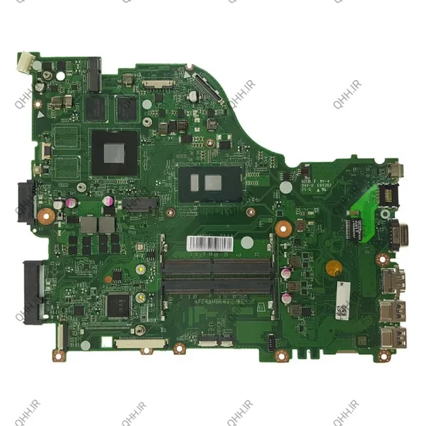 مادربرد لپ تاپ ایسر Aspire E5-575 CPU-I5-6_DAZAAMB16E0 Rev E_VGA-2GB گرافیک دار