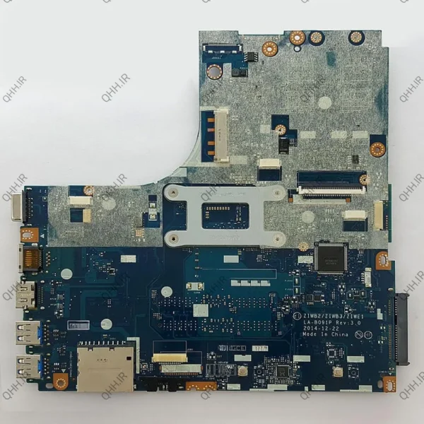 مادربرد لپ تاپ لنوو IdeaPad B50-80_IP305_CPU-I7-5_ZIWB2_ZIWB3_ZIWE1_LA-B091P_M330_2GB گرافیک دار