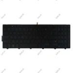 کیبرد لپ تاپ دل Inspiron 15-5000 مشکی-با بک لایت-با فریم - Image 2