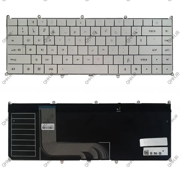 کیبرد لپ تاپ دل XPS Adamo13 نقره ای