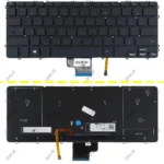کیبرد لپ تاپ دل XPS 15 9530 مشکی-اینترکوچک-بابک لایت-بدون فریم