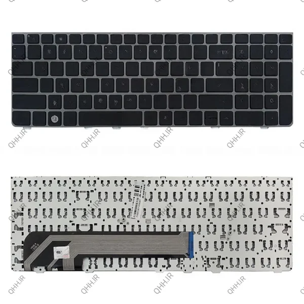 کیبرد لپ تاپ اچ پی ProBook 4530 مشکی-بافریم نوک مدادی