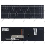 کیبرد لپ تاپ اچ پی ZBook 15 G5 مشکی-بدون موس با بک لایت با فریم نقره ای