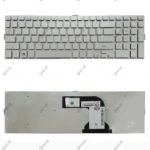 کیبرد لپ تاپ ایسر Aspire 5943 نقره ای-اینترکوچک بدون فریم