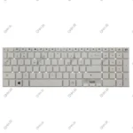 کیبرد لپ تاپ ایسر Aspire V3-571_E1-570_E1-572_5755 سفید-اینتر کوچک بدون فریم - Image 2