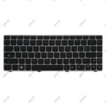 کیبرد لپ تاپ لنوو IdeaPad Z360 مشکی-با فریم نقره ای - Image 2