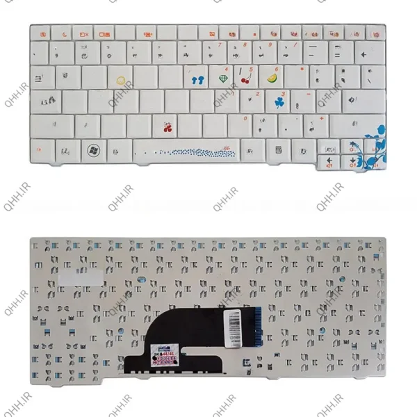 کیبرد لپ تاپ لنوو IdeaPad S10-2 سفید